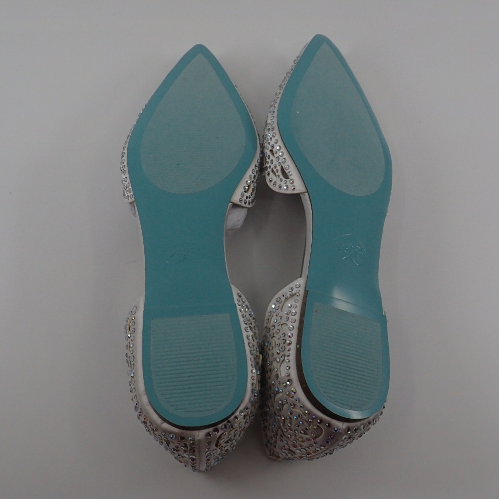 Betsey Johnson Sparkle Flat Shoes 6 - NIB - Picture 5 of 5